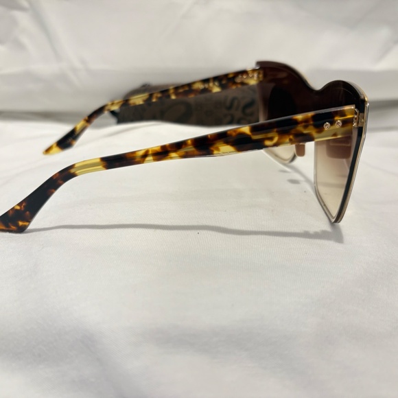 NEW! DITA SILICA DTS508-01-GLD-TKT; GOLD TORTOISE W/BROWN-GOLD FLASH LENS - Picture 5 of 8